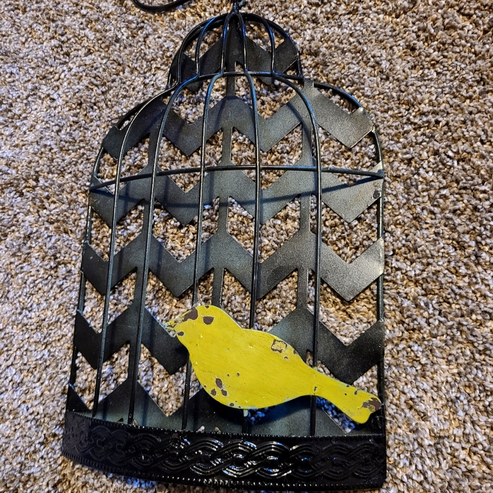 Wall Decor Bird Cage